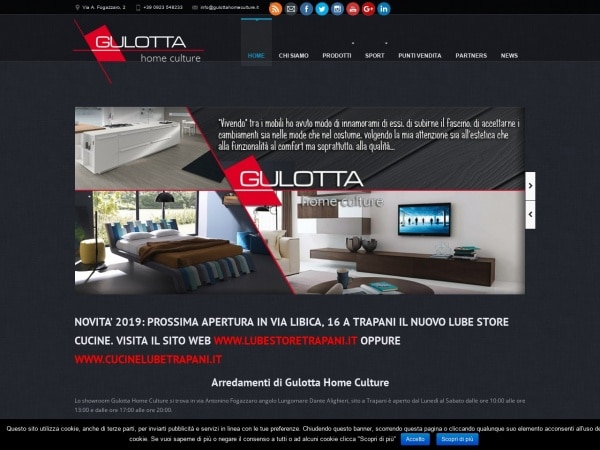 Gulotta Home Culture arredamenti, mobili, design, contract a trapani