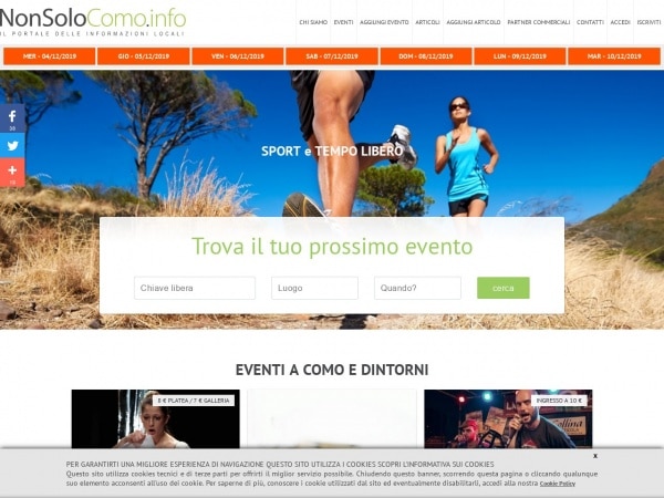Eventi e notizie di como ~ Elenco di tutti gli eventi e notizie locali in provincia di Como